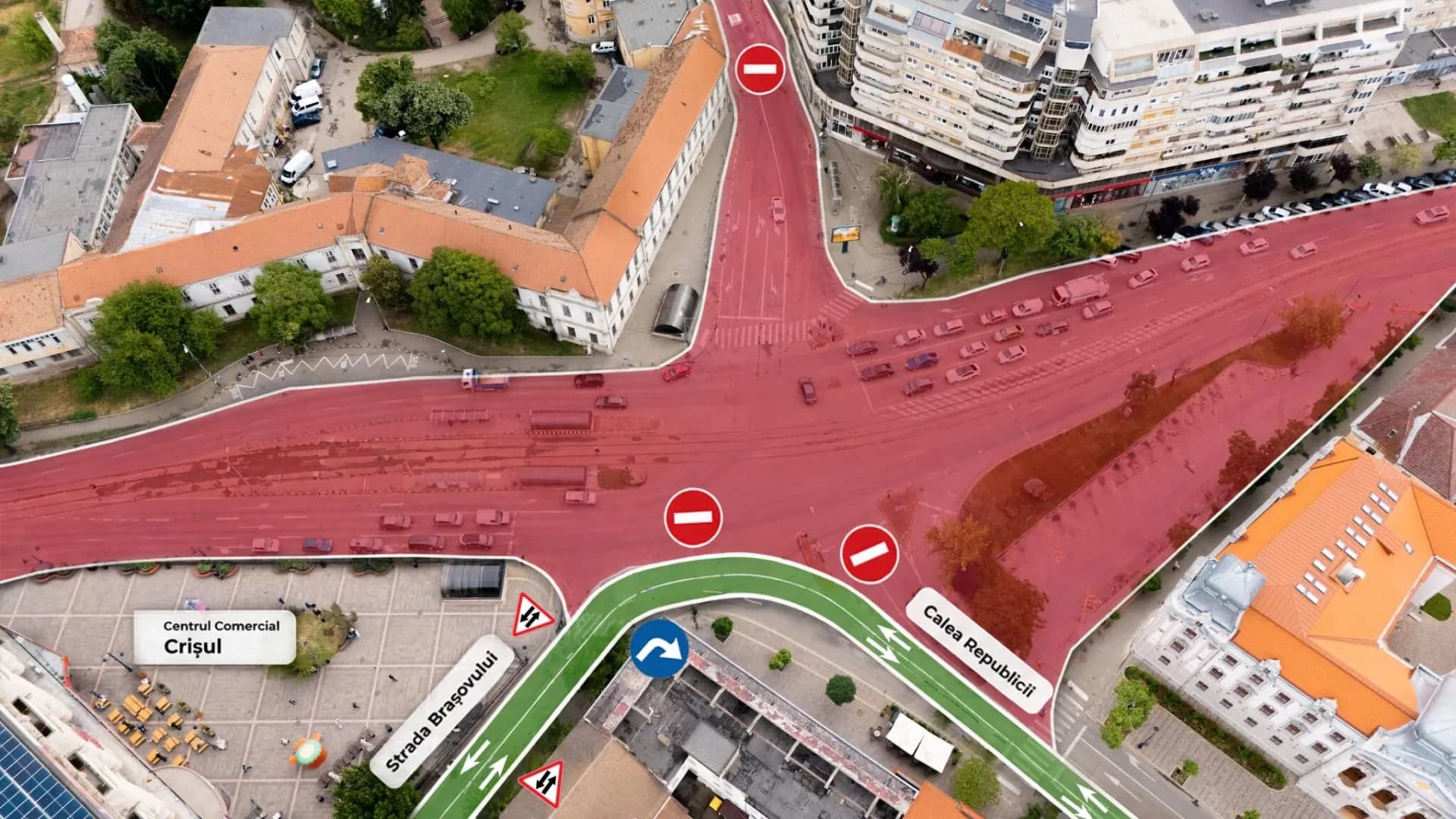 Oradea intră în cel mai greu test de trafic din ultimii ani: încep lucrările la pasajele de la Crișul și Gară