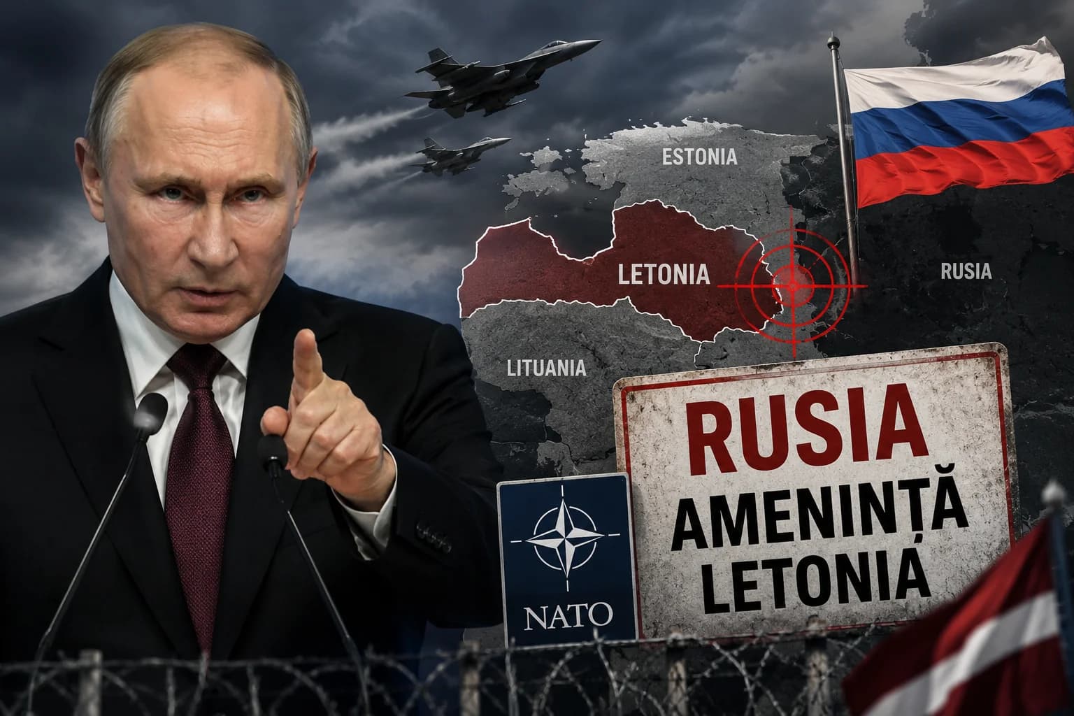 Rusia amenință Letonia, stat NATO: „Știm coordonatele”. Moscova ridică tonul după scandalul dronelor din Baltica