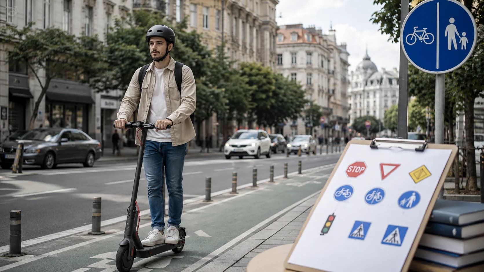 Trotinetele electrice, tot mai aproape de reguli mai dure: curs de legislație rutieră pentru cei care circulă pe drumurile publice