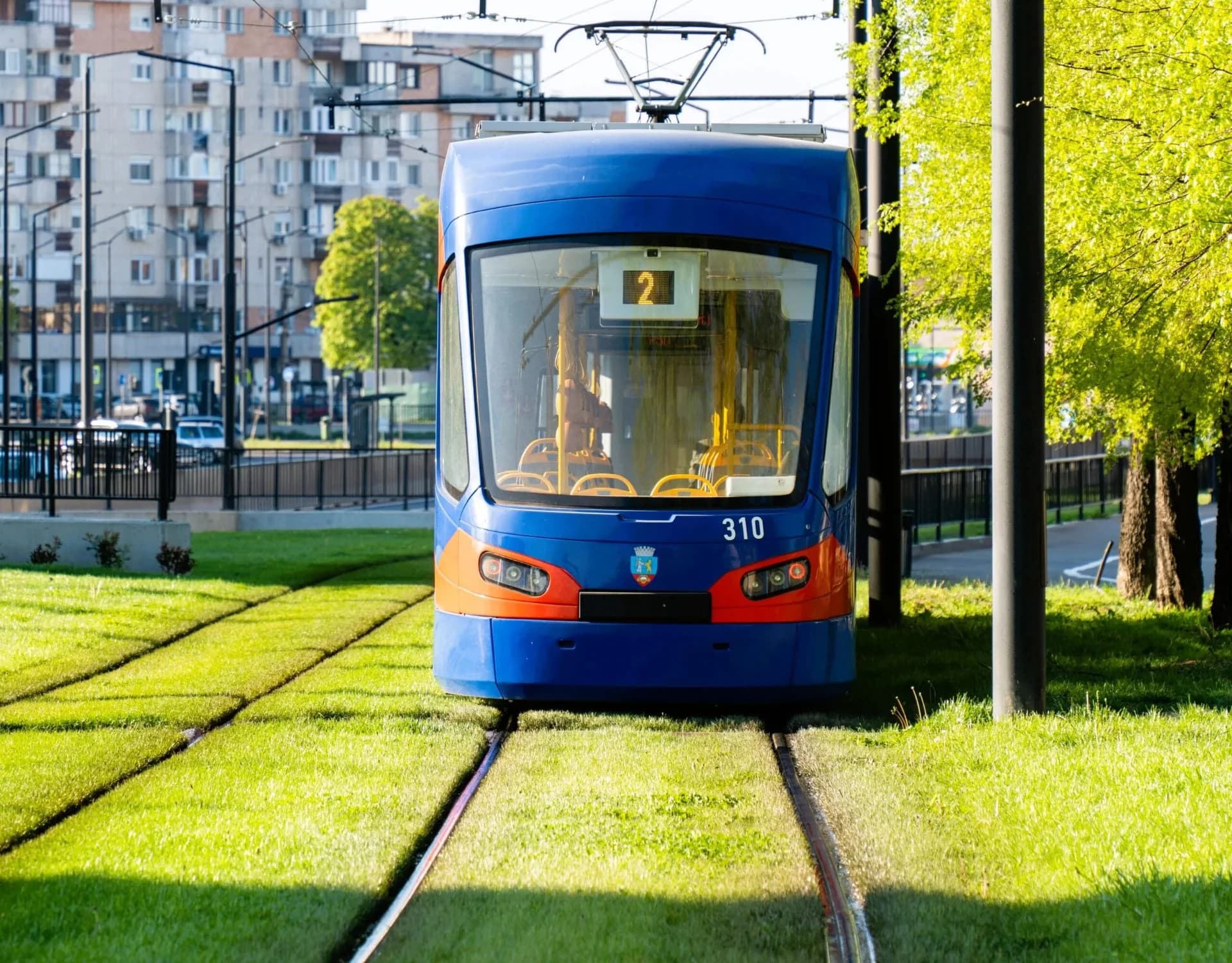 Linia 2 de tramvai rămâne parțial suspendată. Călătorii vor circula în continuare cu un singur tramvai pe tronsonul afectat