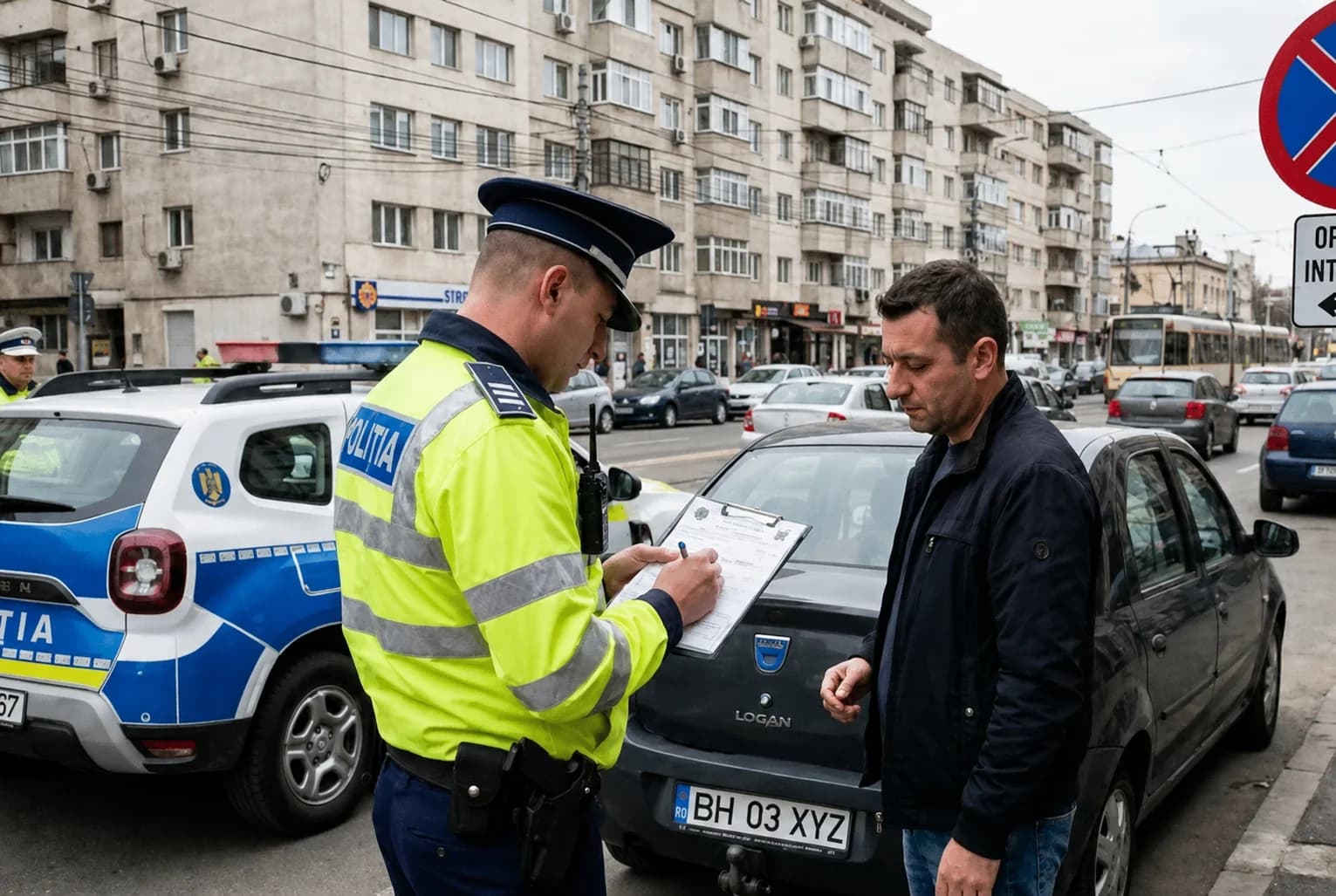 Parcarea ilegală îi poate costa scump pe șoferi. Amenzi de peste 1.000 de lei și mașini ridicate în marile orașe