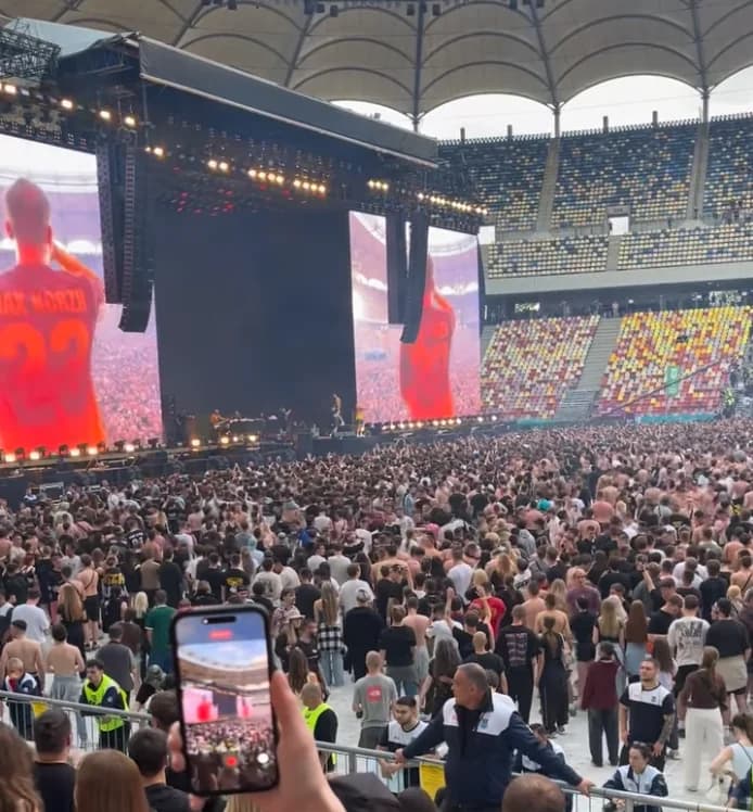 Max Korzh a adunat zeci de mii de fani pe Arena Națională, într-un eveniment cu măsuri de securitate excepționale
